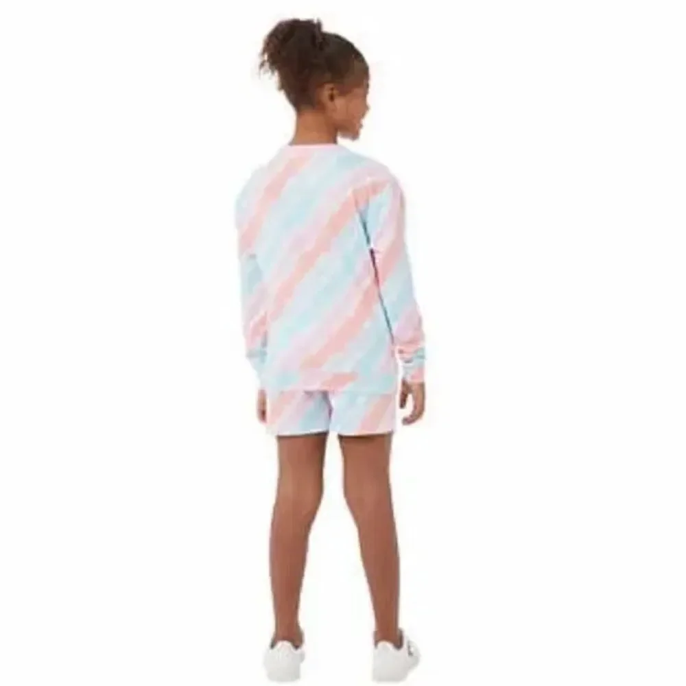 Girl’s Size Medium 10-12 Sweatshirt & Shorts